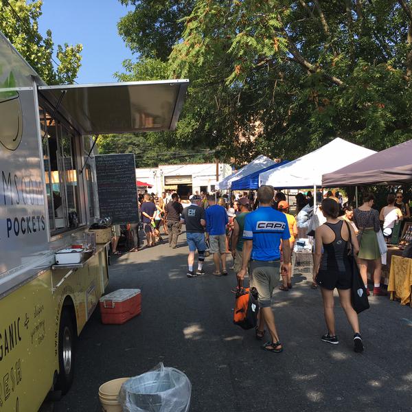 Figure 9. Food trucks at farmers markets and special events have